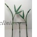 Green Black Metal Easel Display Stand Bamboo Floral Leaf 15”   153115791447